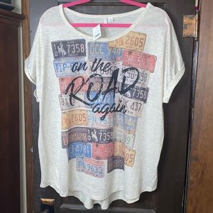 NWT Cato size Xl Casual top